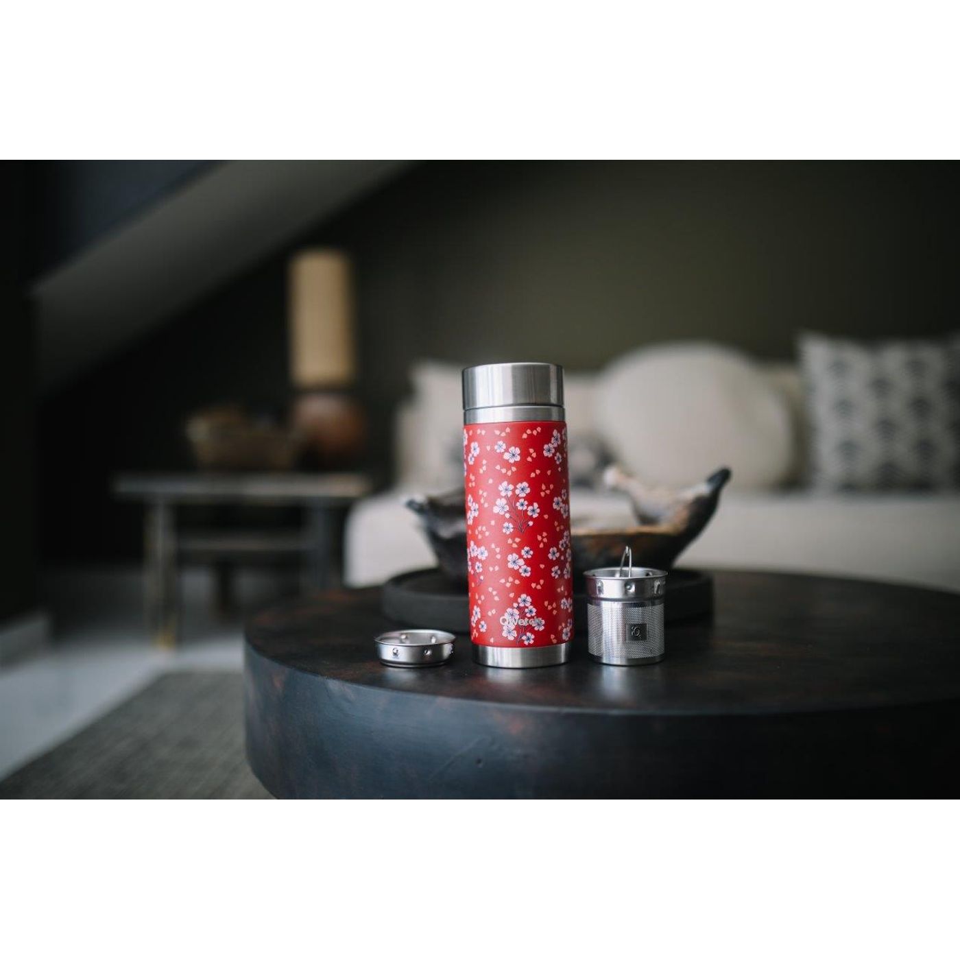 Theière isotherme hanami rouge 400 ml